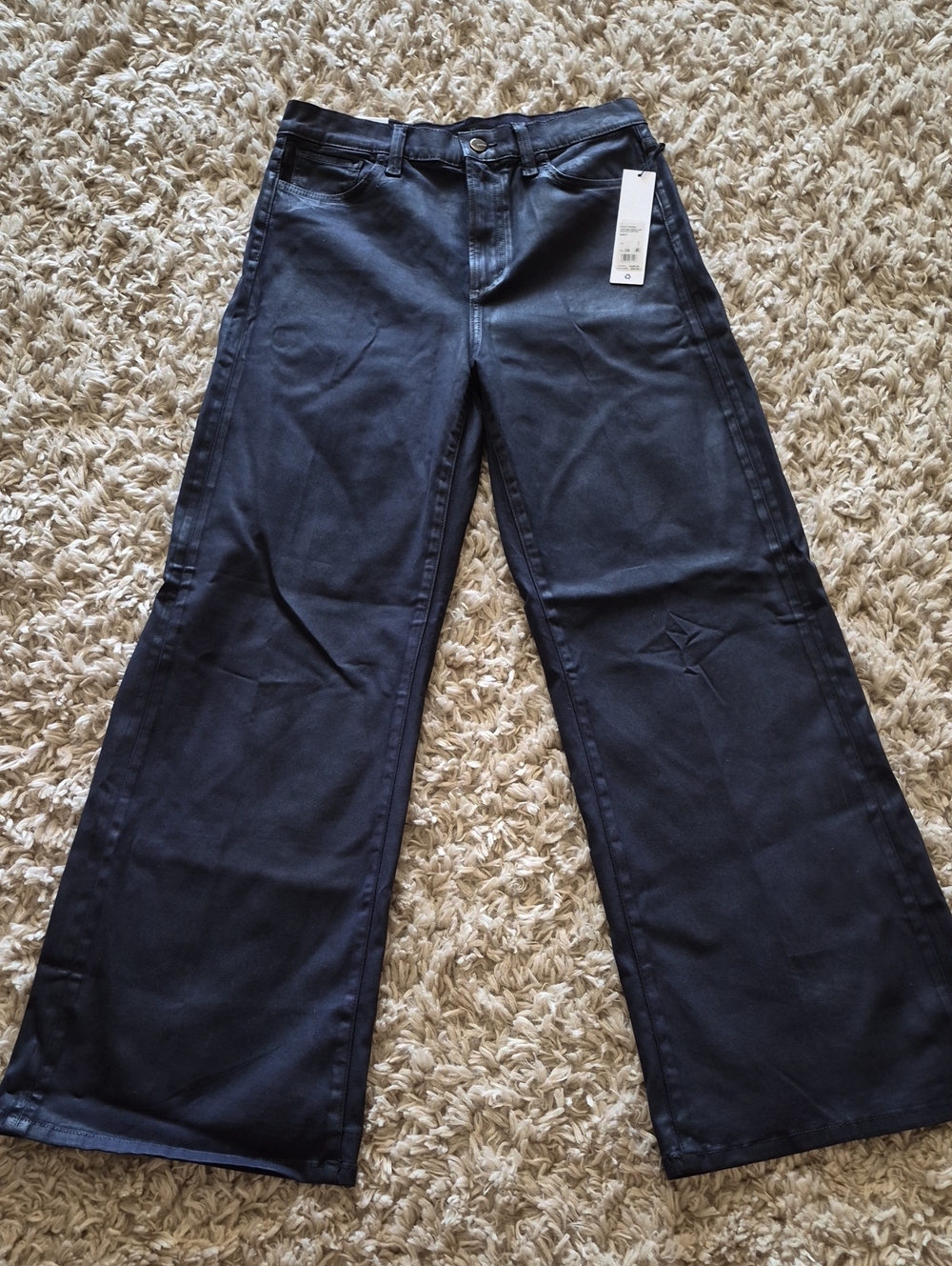 Joe's Jeans Wide-Leg Jeans in Dark Navy